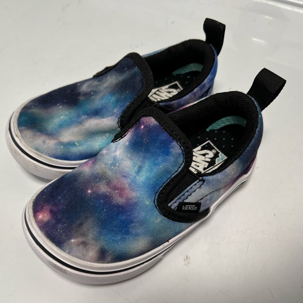 Toddler Vans 7c Galaxy Print
